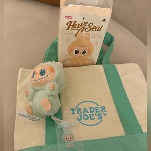 COPY - Authentic LABUBU THE MONSTERS - Have a Seat Vinyl Plush with  trader Joe…